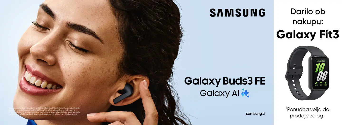 Samsung Galaxy Buds3 FE + Galaxy Fit3