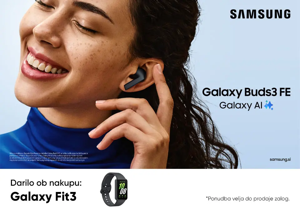 Samsung Galaxy Buds3 FE + Galaxy Fit3