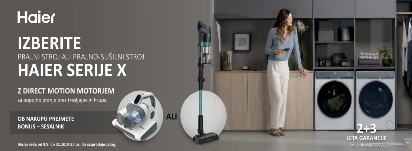 Izberi Haier Serijo X