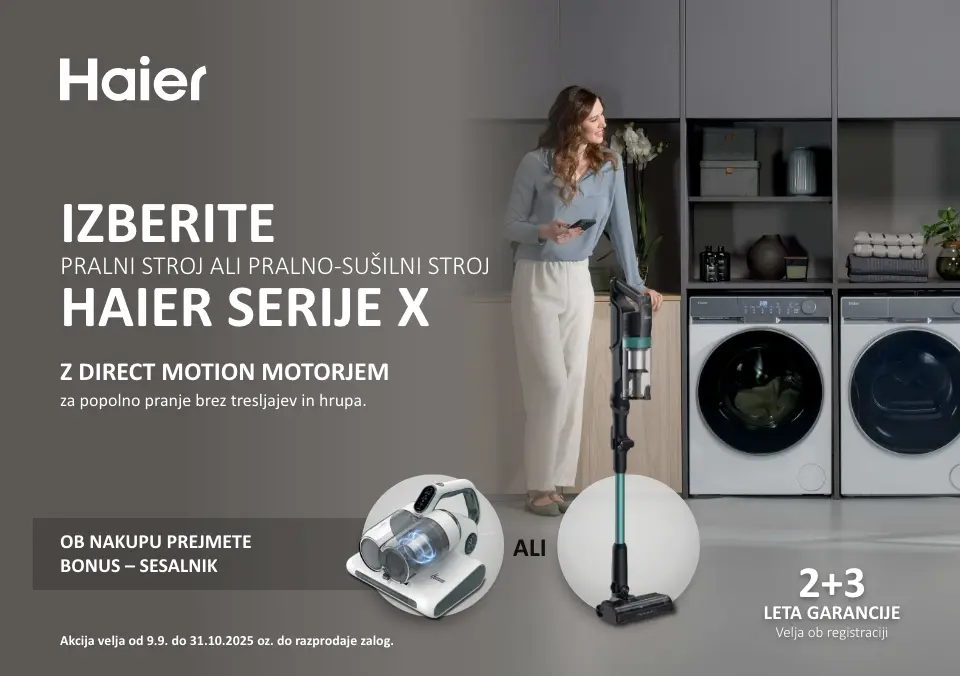 Izberi Haier Serijo X