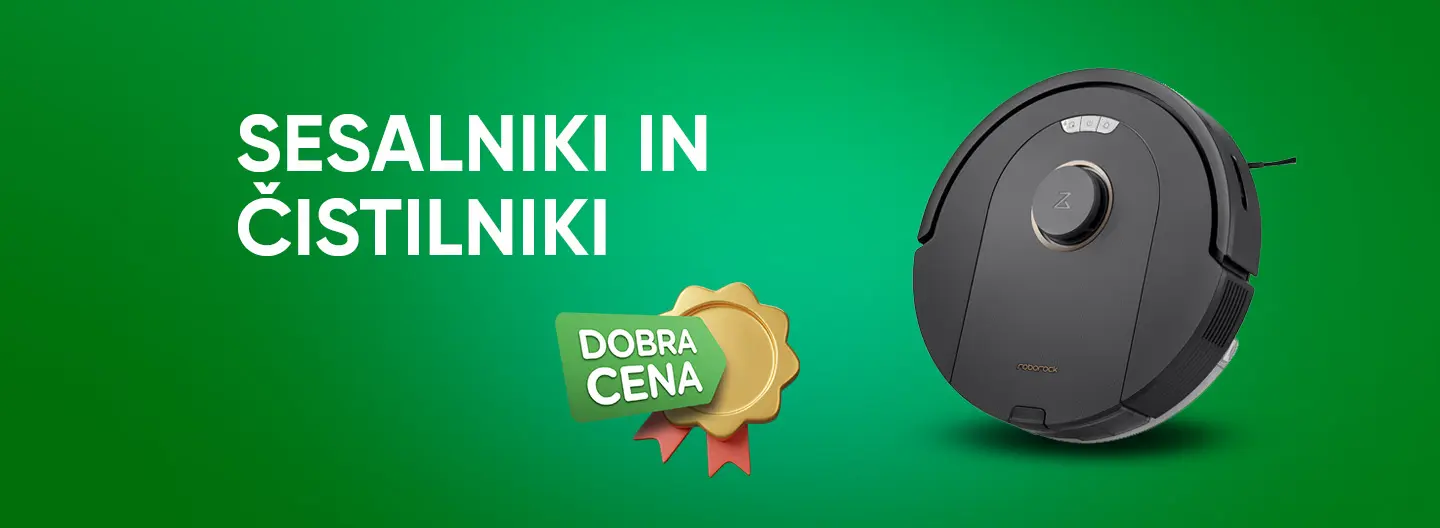 Sesalniki in čistilniki po dobri ceni