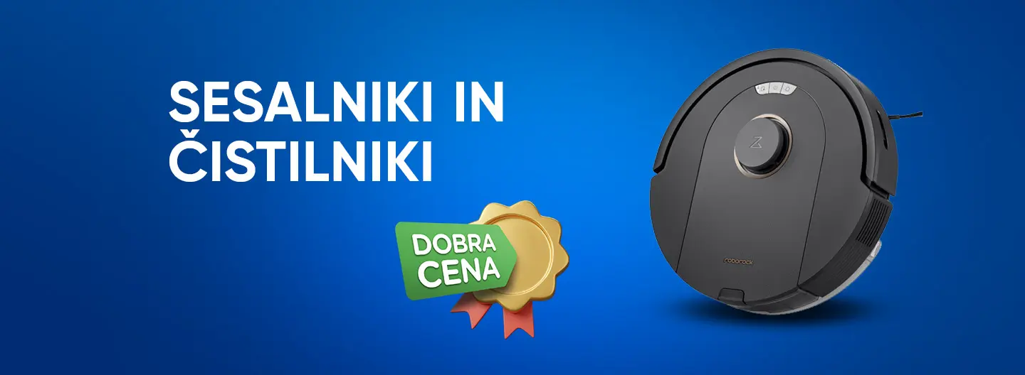 Sesalniki in čistilniki po dobri ceni