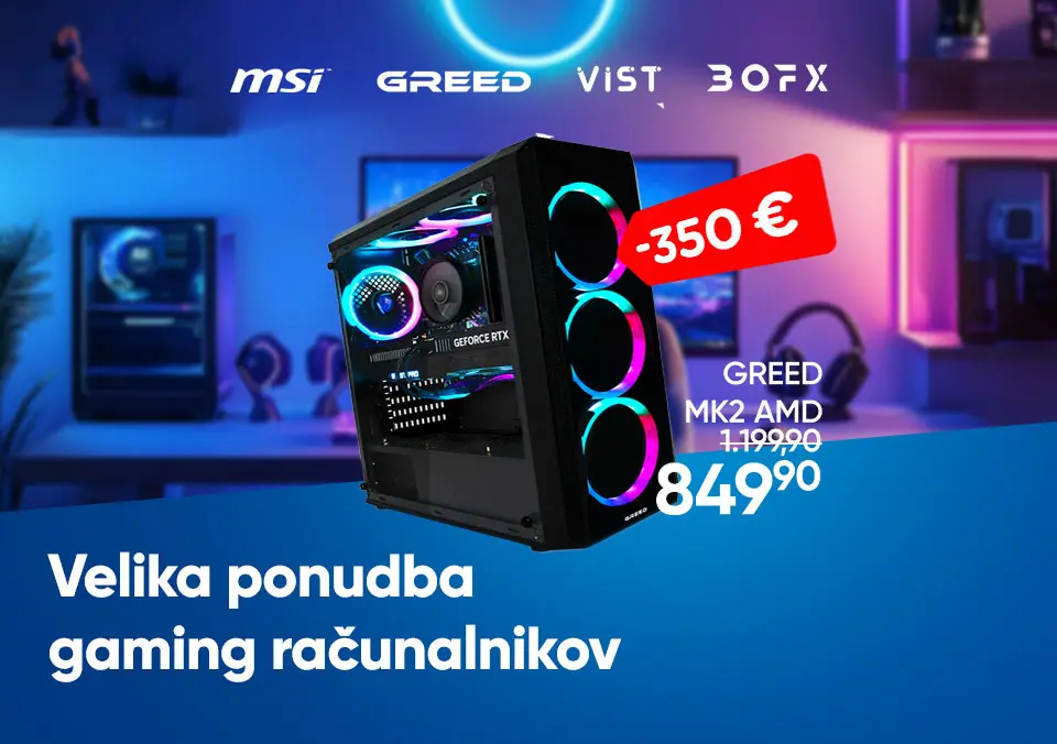 Moč za pravo gaming izkušnjo!