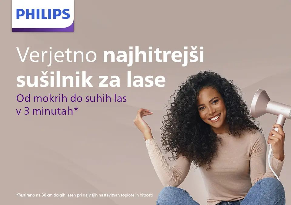 Popolna nega las s Philipsom