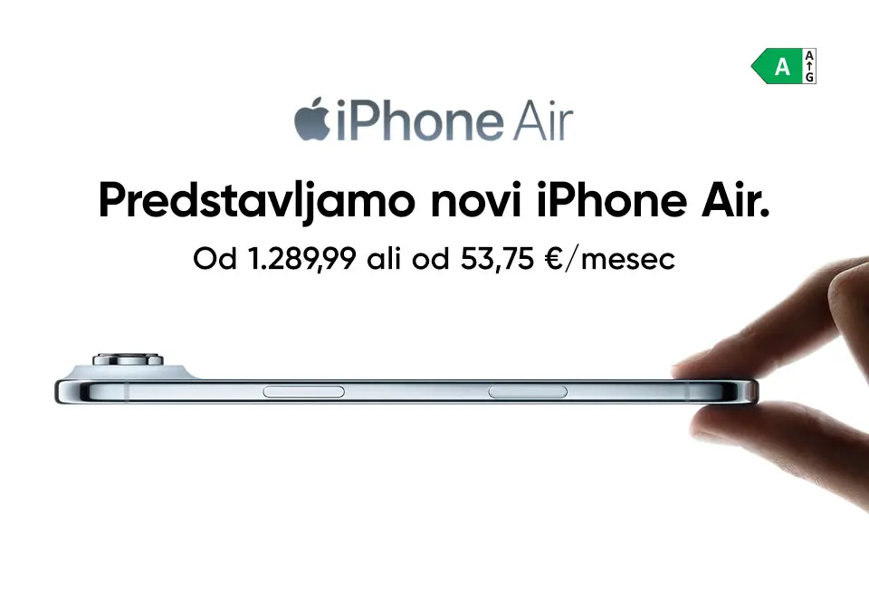 Predstavljamo novi iPhone Air.