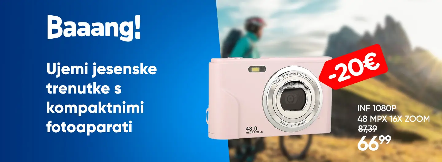 Ujemi jesenske trenutke s kompaktnimi fotoaparati