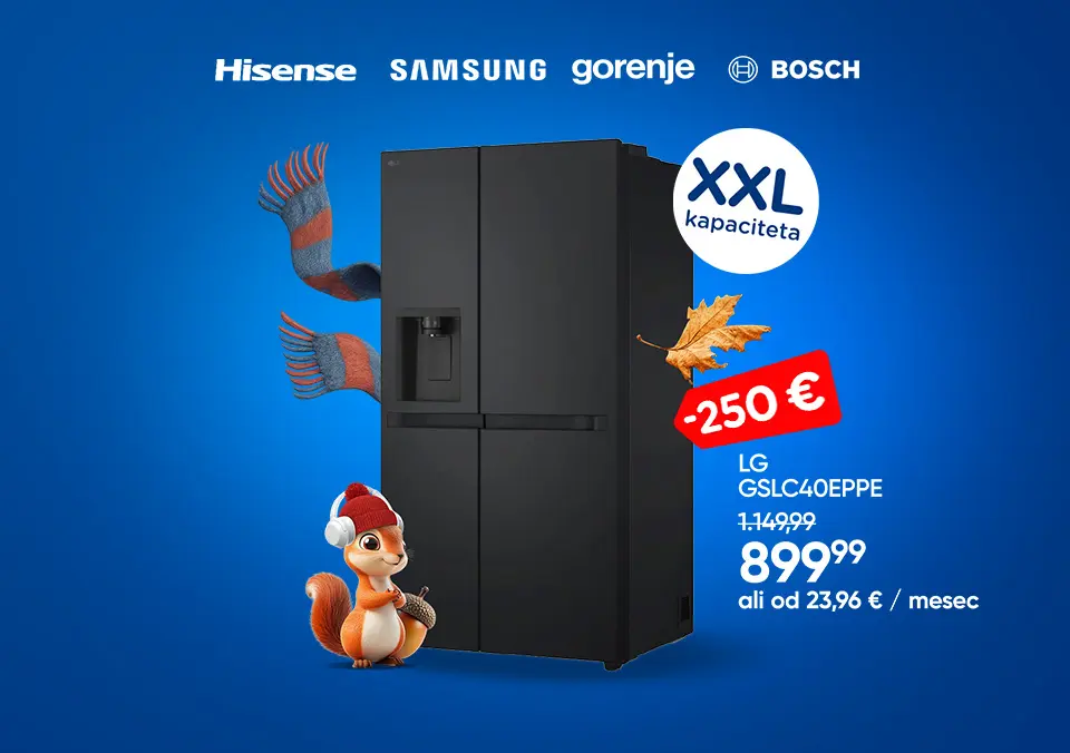 XXL hladilniki po izjemnih cenah!