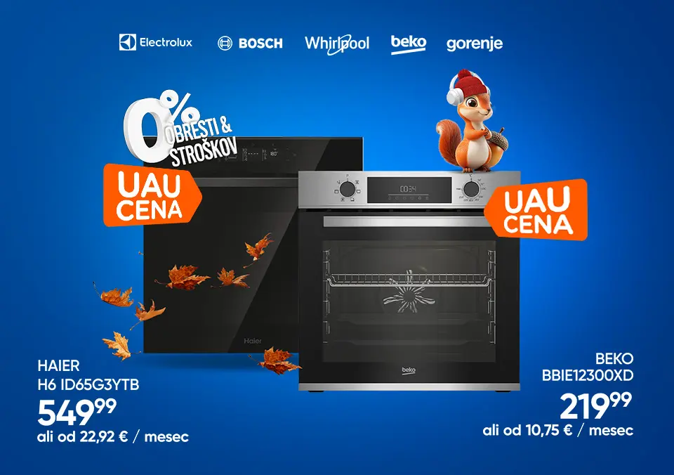 Zmogljive pečice po izjemnih cenah!