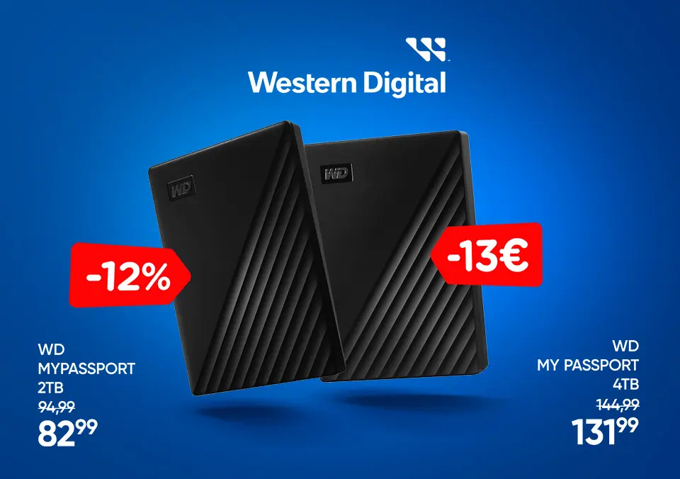 WD prenosni diski v akciji!