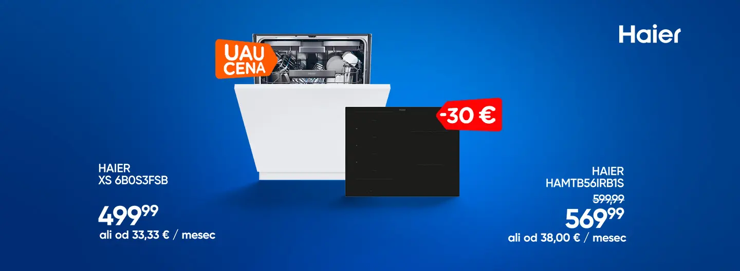 Haier za brezskrbne jesenske dni!