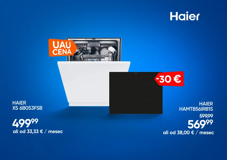Haier za brezskrbne jesenske dni!