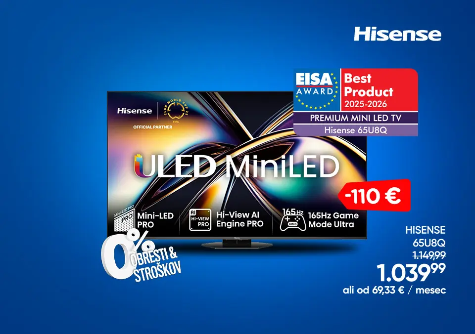 Hisense nagrajenci v akciji!