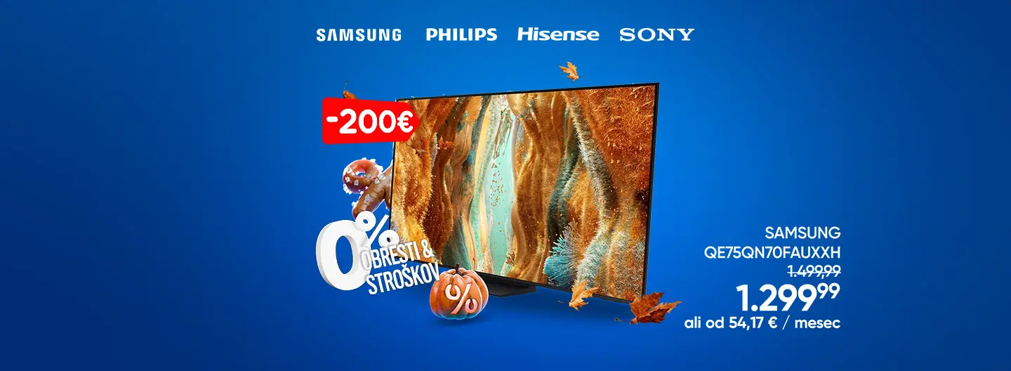XXL televizorji po izjemnih cenah!