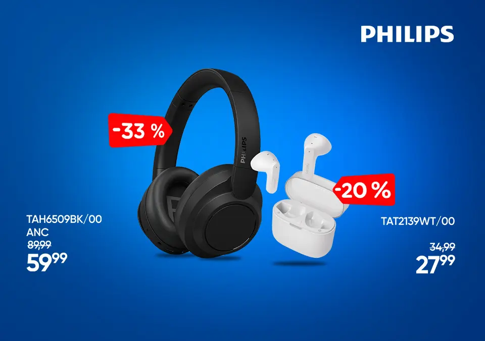 Philips slušalke v akciji!