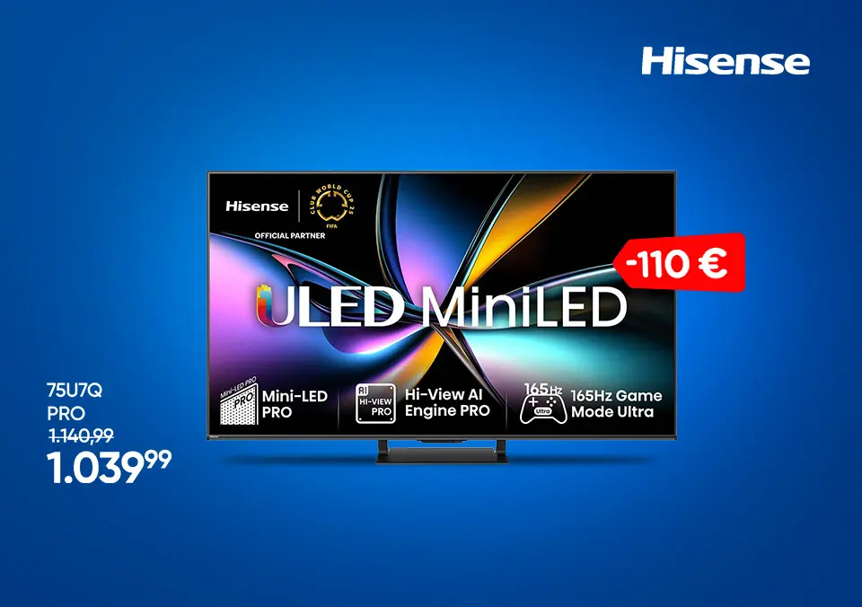 Hisense TV v akciji