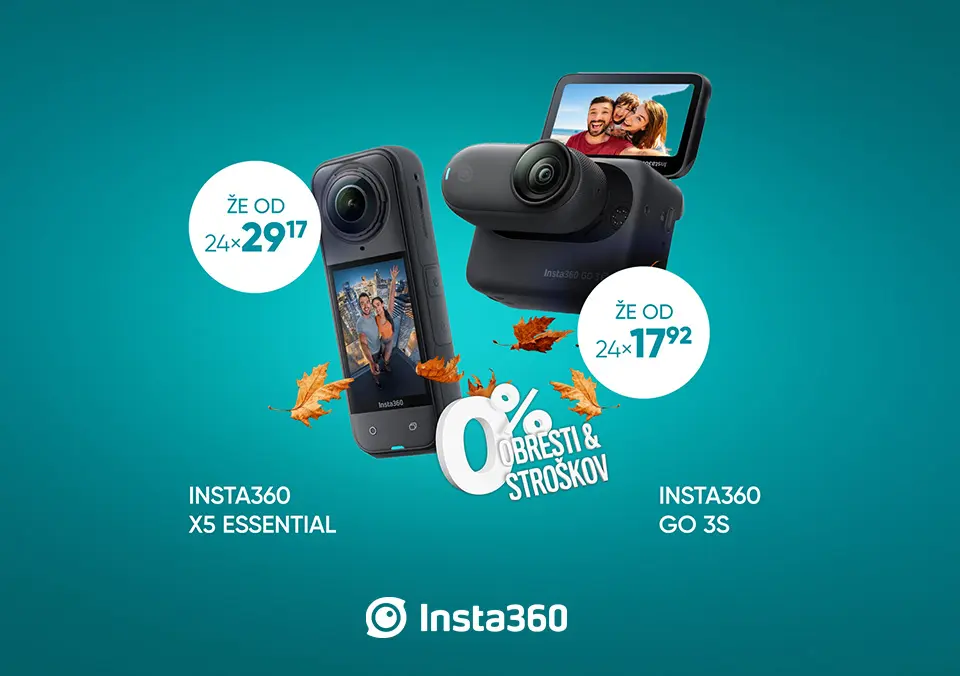 Akcijske kamere Insta360 po razrezani ceni!