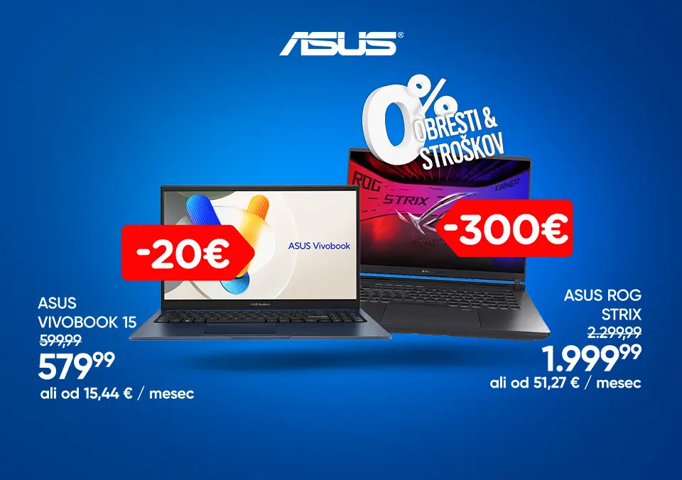 Asus po izjemnih cenah!