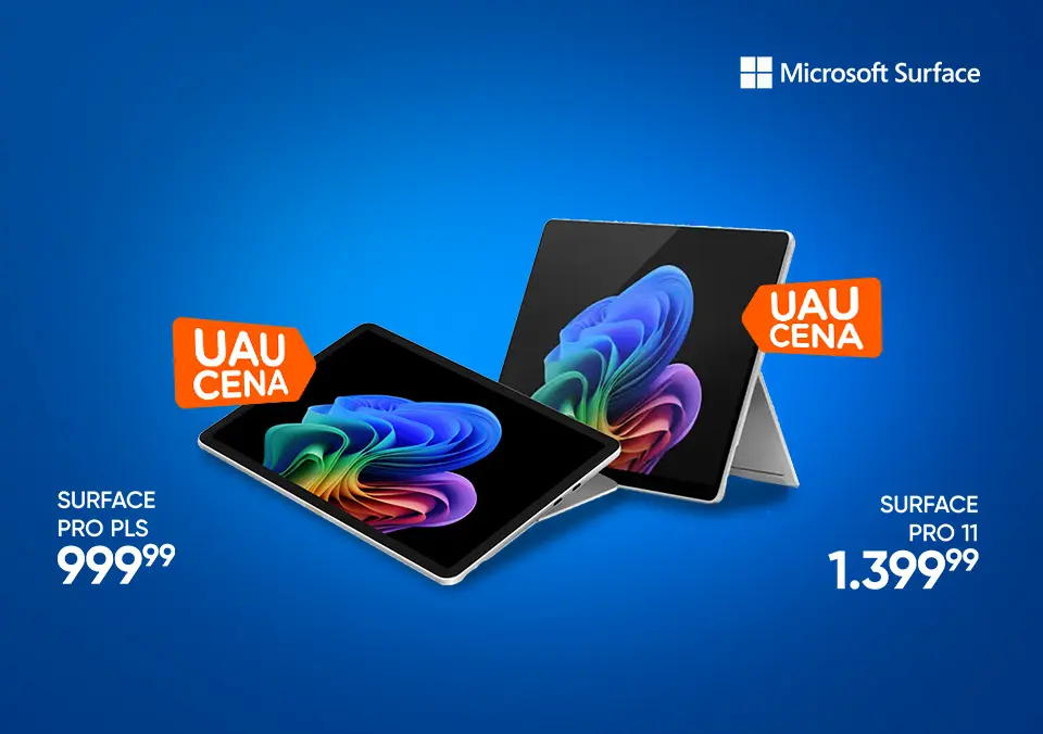 Surface izdelkom smo dodali UAU cene