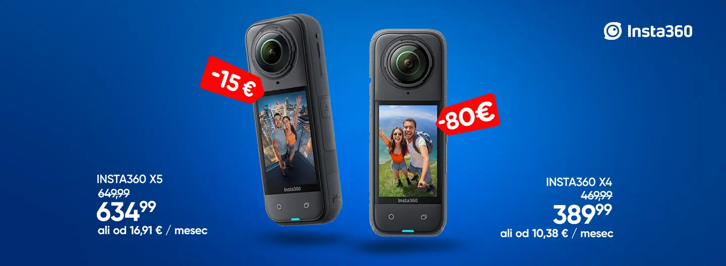Ujemi dogajanje z vseh strani!