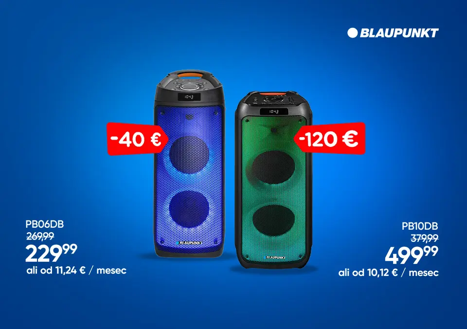 Karaoke zvočnikom smo dodali popuste!