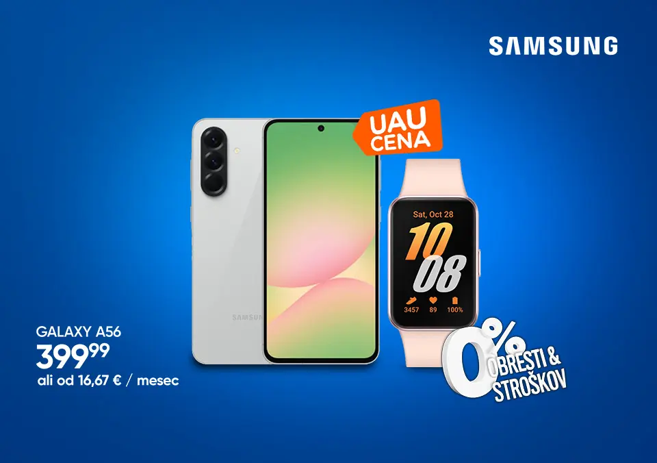 Novemu telefonu smo dodali brezplačno uro!