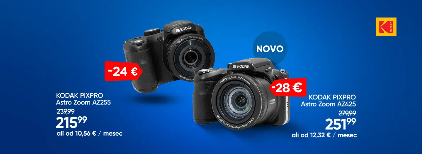 Ujemi vsak trenutek s Kodak Pixpro!