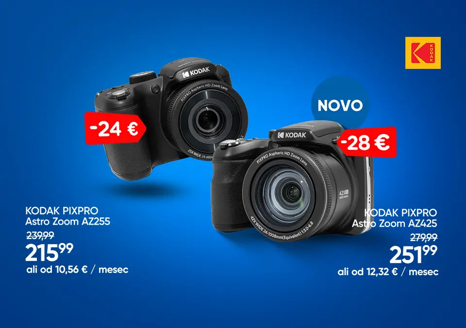 Ujemi vsak trenutek s Kodak Pixpro!