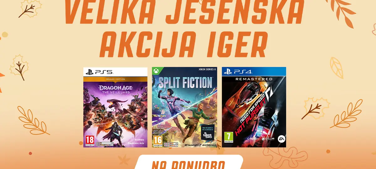 Velika jesenska akcija iger