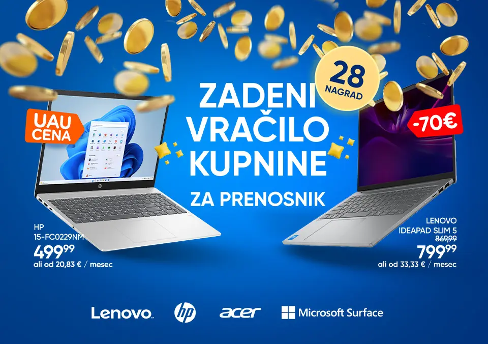Vračilo kupnine za nov prenosnik?