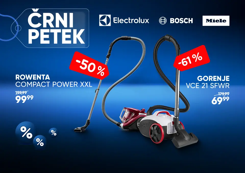 Akcijske cene klasičnih sesalnikov