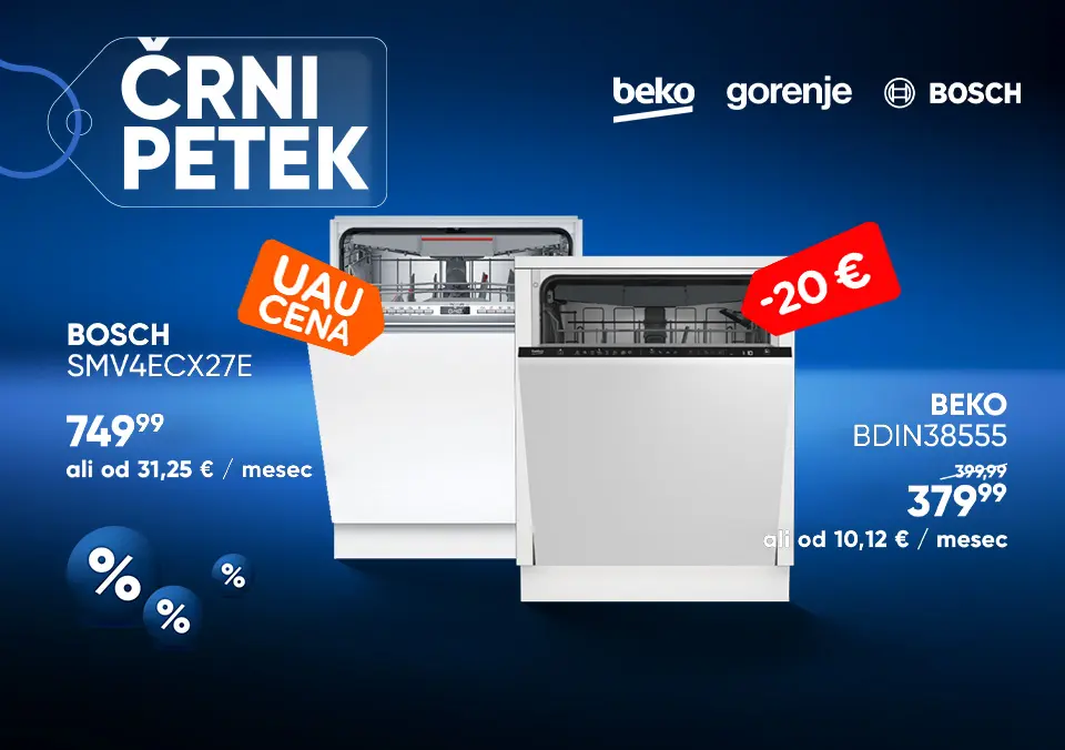 Hude cene pomivalnih strojev