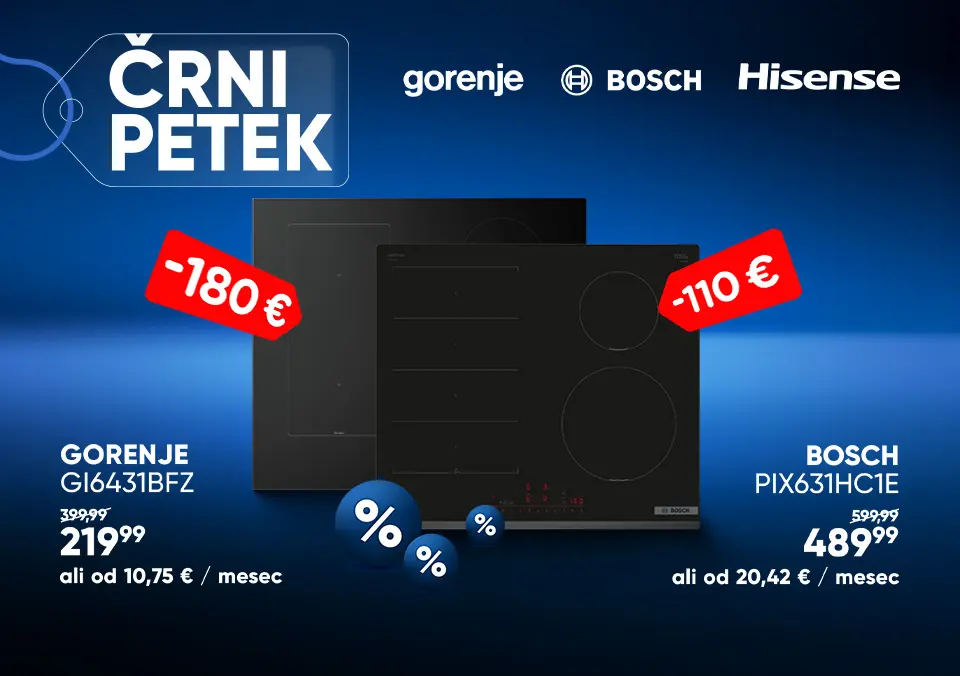 Izjemne ponudbe kuhalnih plošč