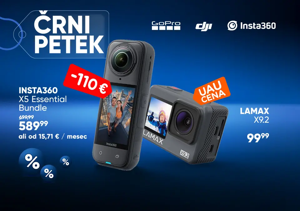 Akcijske kamere po akcijskih cenah