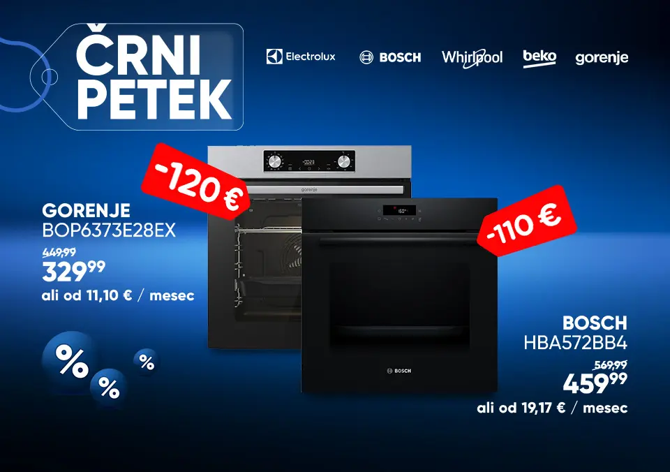Zmogljive pečice po izjemnih cenah
