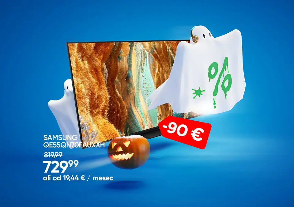 Oglej si grozljivke na najboljših televizorjih!