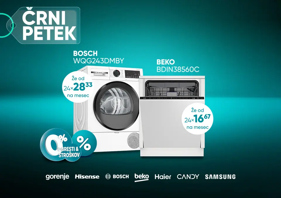 Bela tehnika nad 399 € po razrezani ceni!