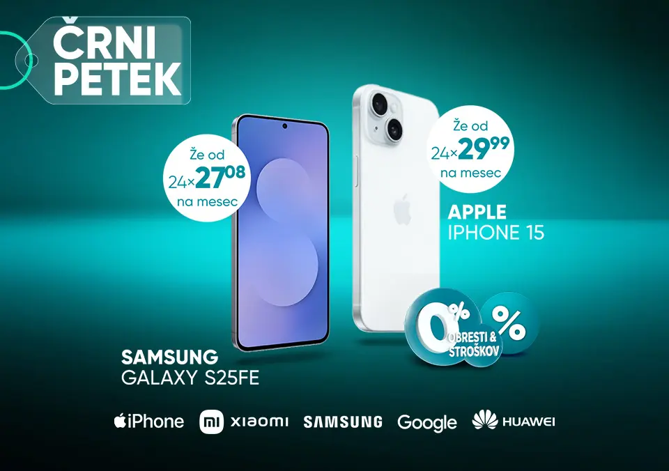 Telefoni nad 300 € po razrezani ceni!