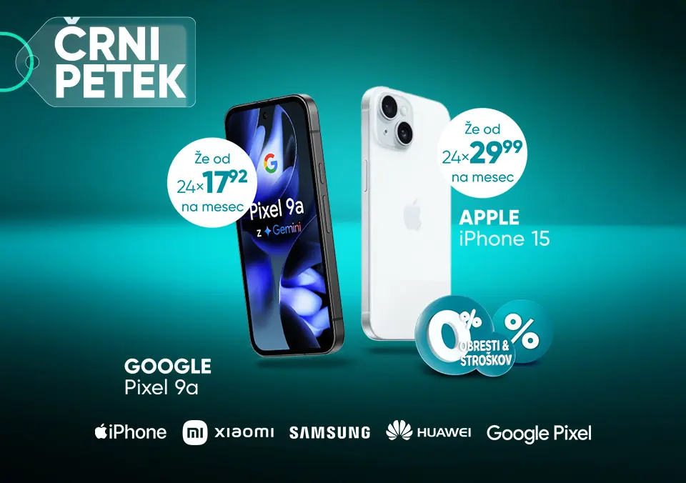 Telefoni nad 300 € po razrezani ceni!