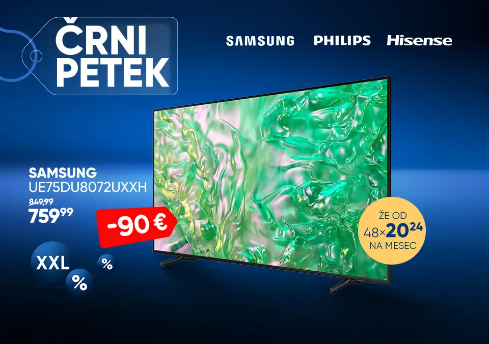 XXL televizorji po izjemnih cenah