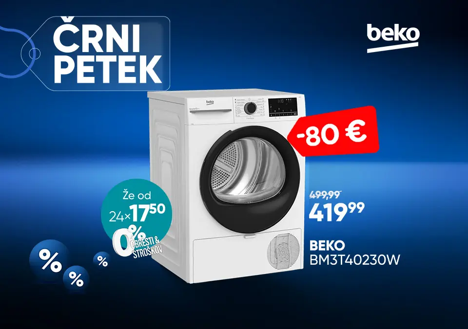 Bela tehnika Beko za vsak dom!