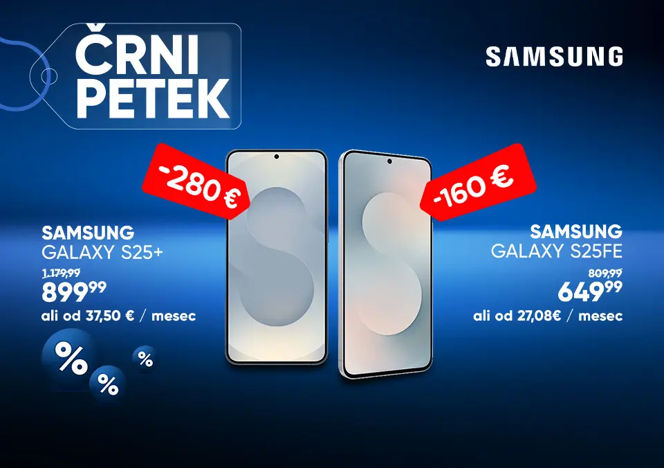 Izberi Galaxy in prihrani!