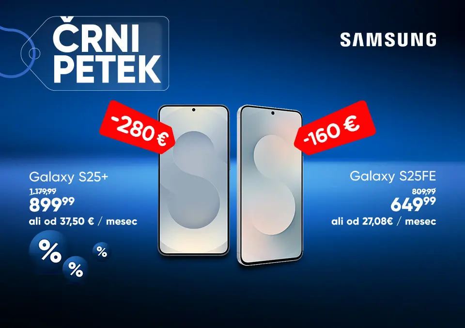 Izberi Galaxy in prihrani!