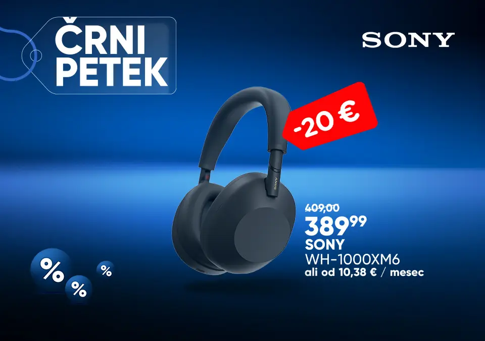 Odlične cene Sony slušalk!