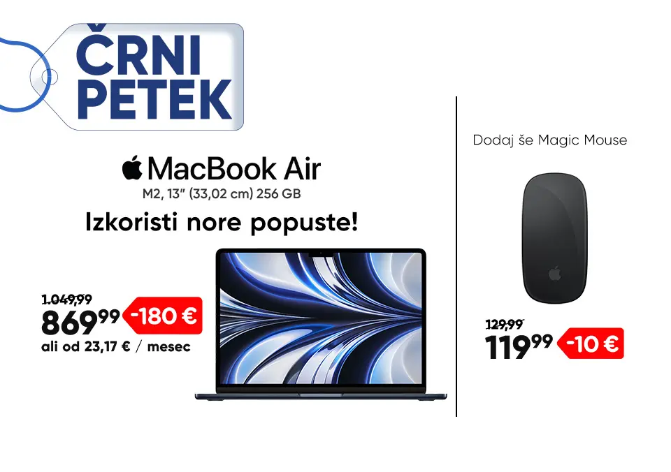 MacBook v akciji!