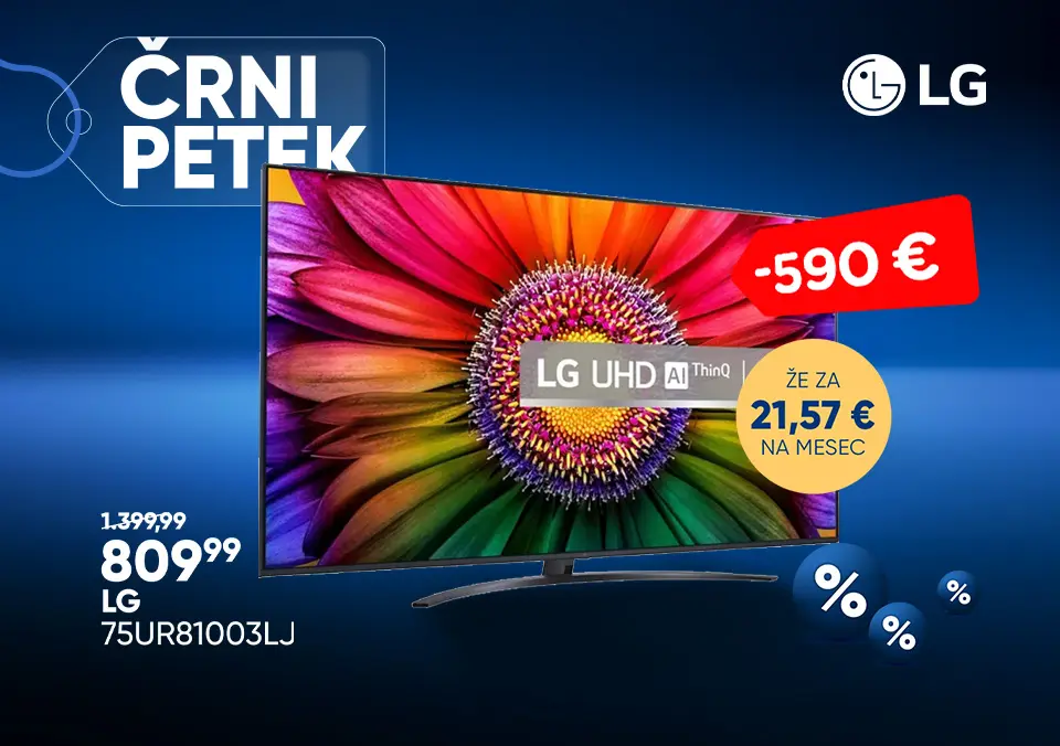 Vrhunska akcija LG televizorjev