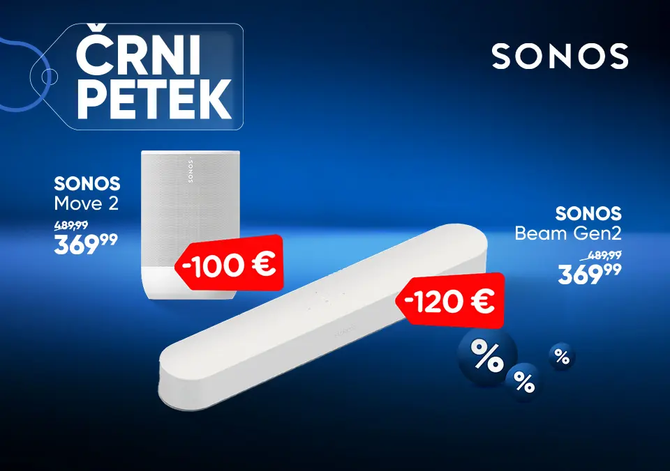 Ogromno znižanje Sonos izdelkov!