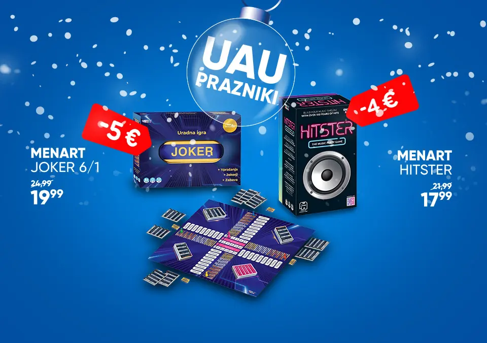 Najboljše družabne igre v akciji!