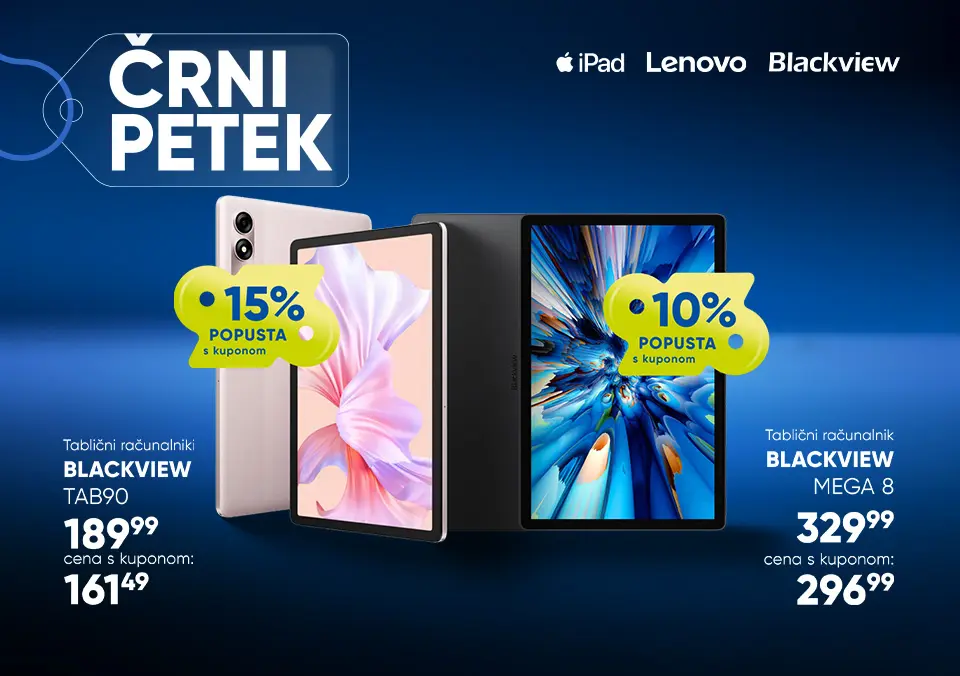 Uporabi kupon in izkoristi popust na tablice