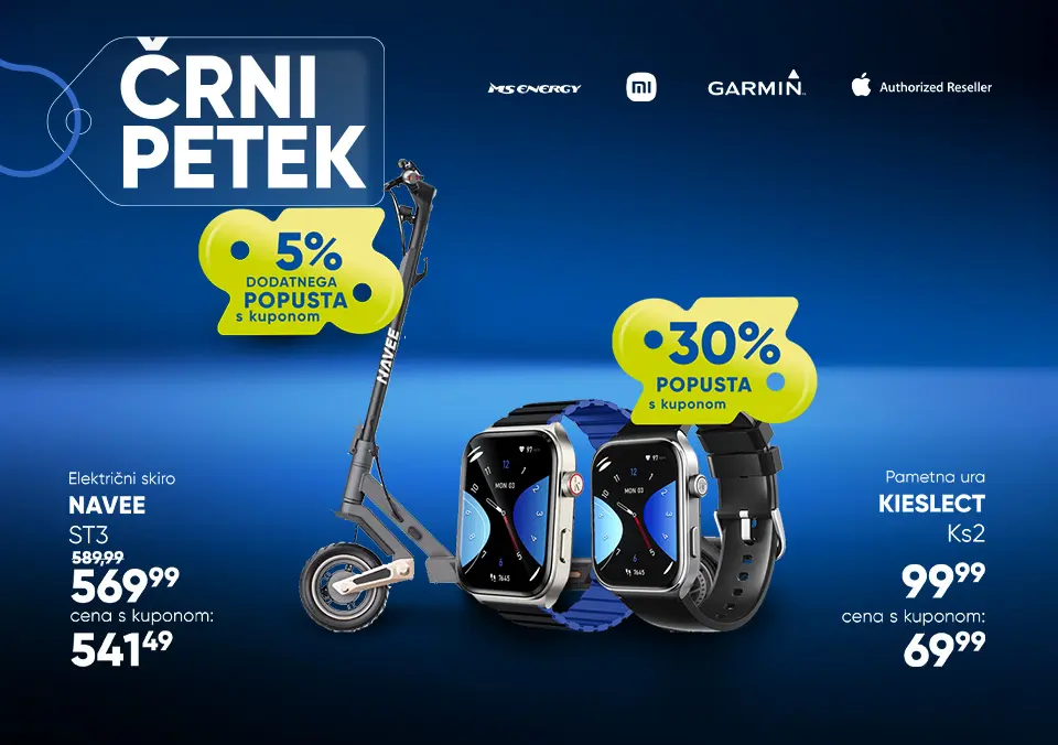 Uporabi kupon in izkoristi popust na naprave za prosti čas