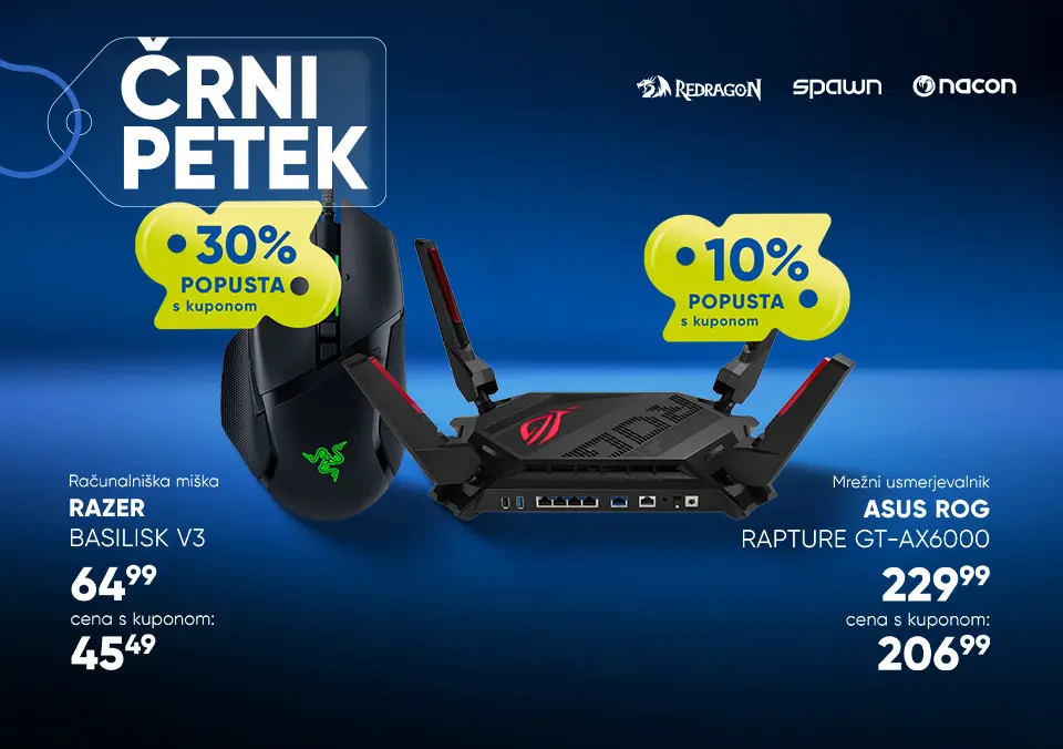 Uporabi kupon in izkoristi popust na računalniško opremo